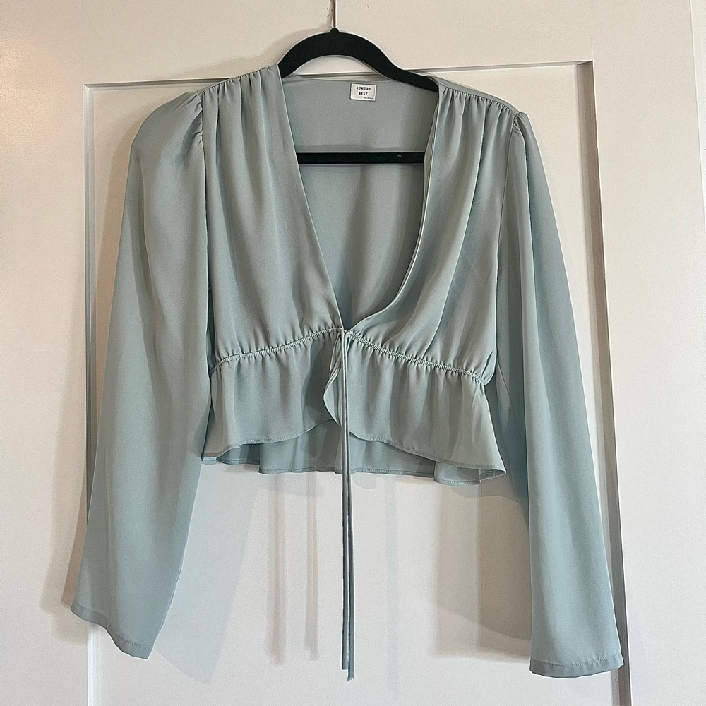 Sunday’s Best Long Sleeve Blouse